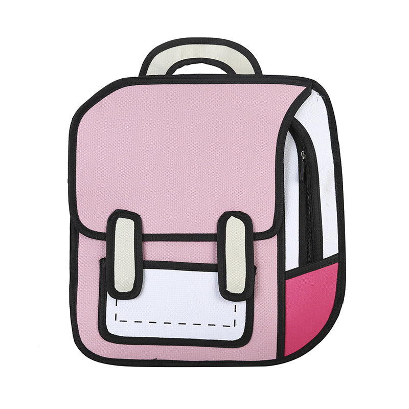 Three-dimensional Cartoon Shoulder Backpack