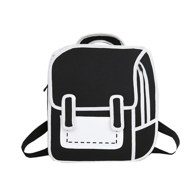 Three-dimensional Cartoon Shoulder Backpack