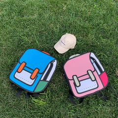 Three-dimensional Cartoon Shoulder Backpack