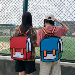 Three-dimensional Cartoon Shoulder Backpack