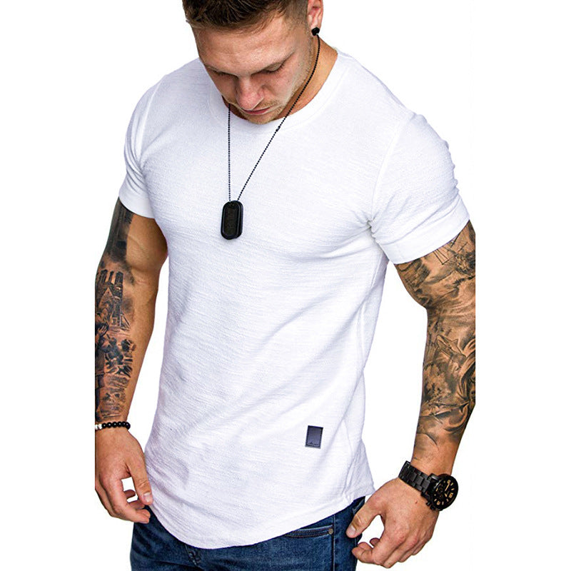 Casual Men's Sports Short-sleeved T-shirt