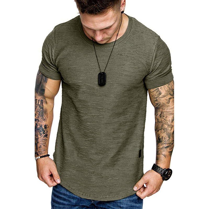 Casual Men's Sports Short-sleeved T-shirt