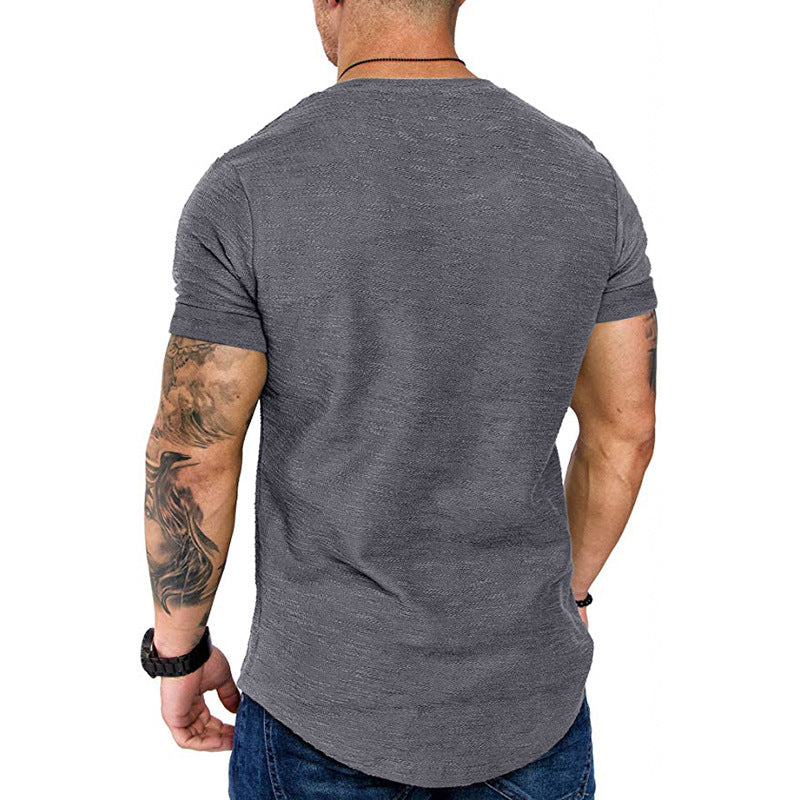 Casual Men's Sports Short-sleeved T-shirt