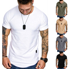 Casual Men's Sports Short-sleeved T-shirt