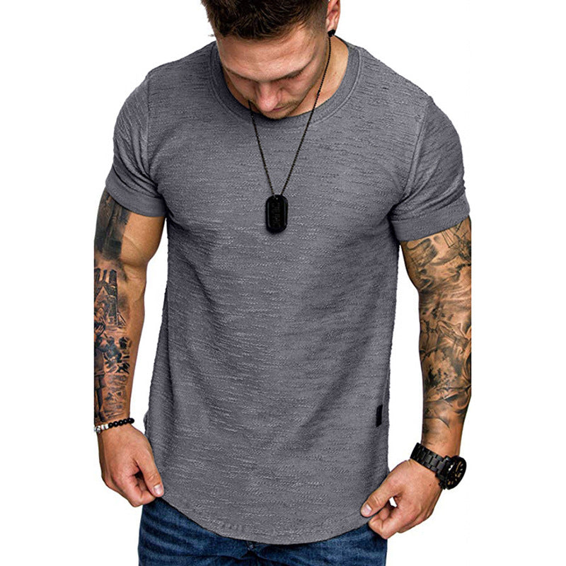 Casual Men's Sports Short-sleeved T-shirt