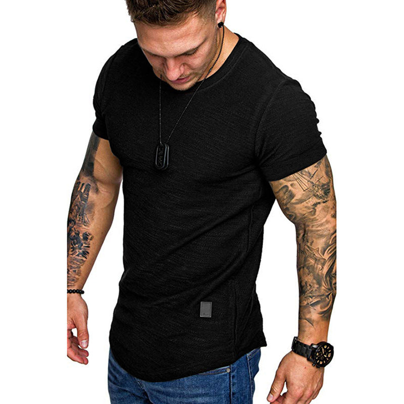 Casual Men's Sports Short-sleeved T-shirt