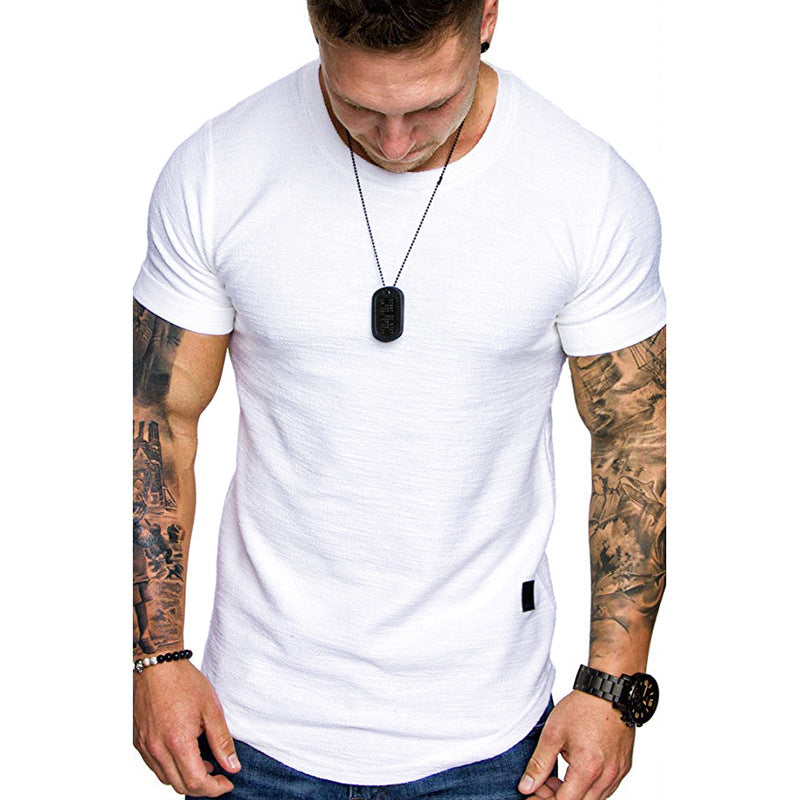 Casual Men's Sports Short-sleeved T-shirt