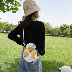 Trendy Girl's Cute Duck Single Shoulder Crossbody Bag