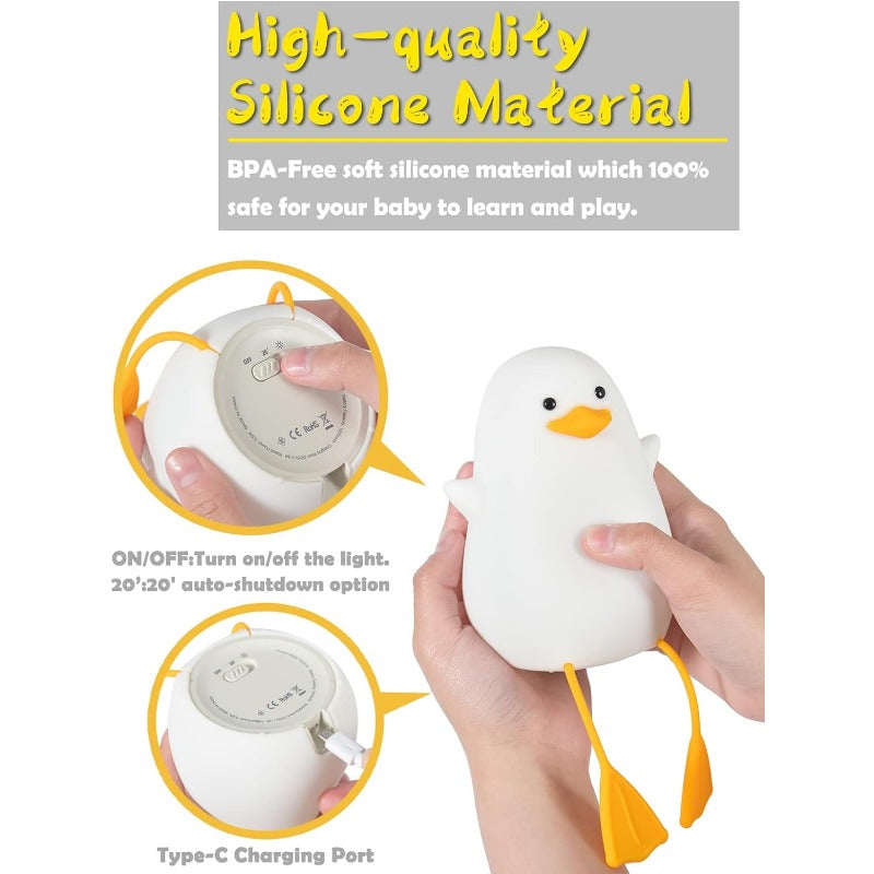 Cute Silicone Duck Lamp