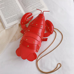 Cute Lobster Shaped Chain Bag