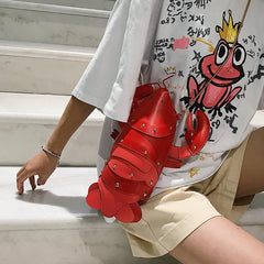 Cute Lobster Shaped Chain Bag