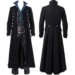 Retro Men's Steampunk Victorian Era Jacket Halloween Costume