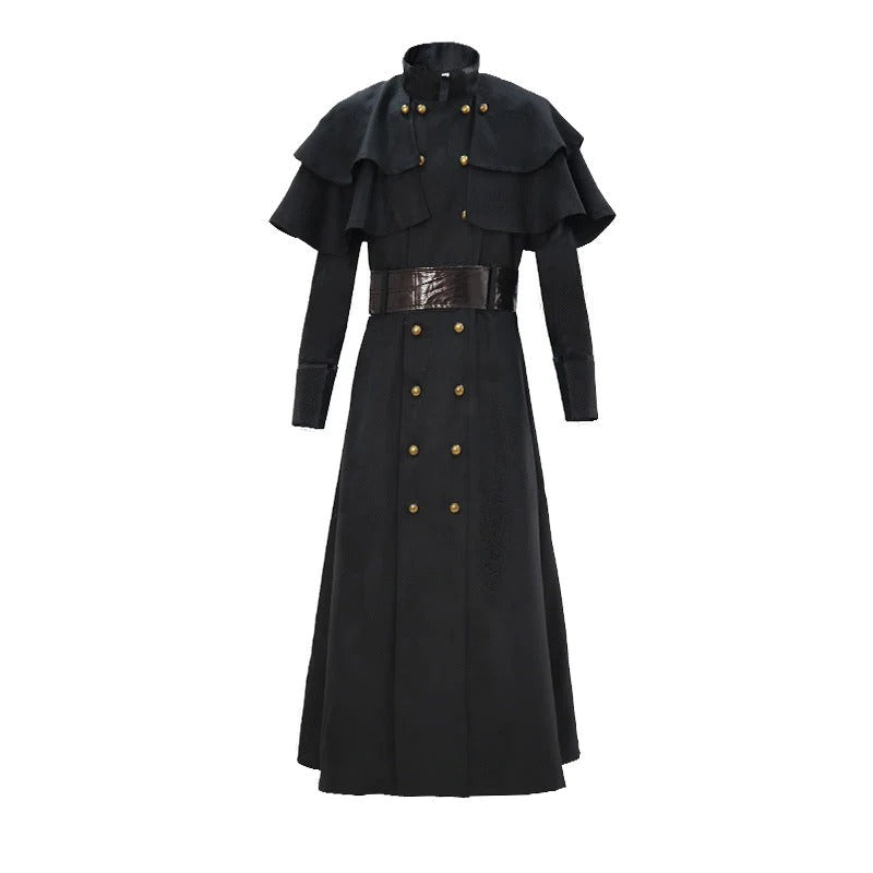 Unisex Medieval Steampunk Style Plague Doctor Cosplay Costume