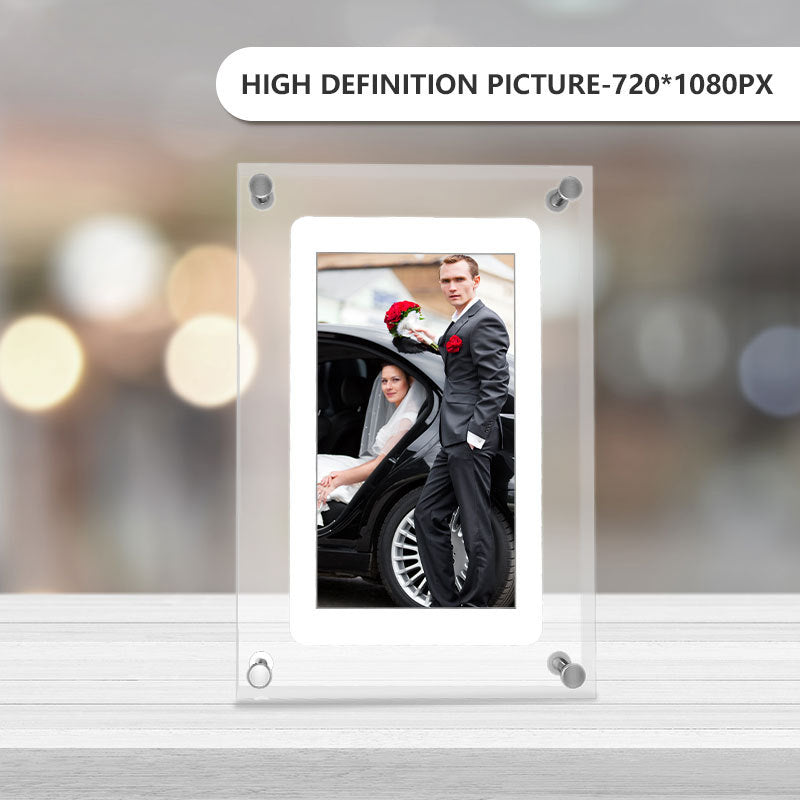 High Definition Acrylic Digital Player Video Image Electronic Photo Frame