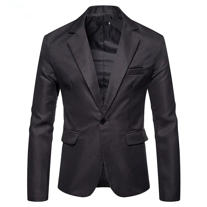 Men's Multi Color One Button Slim Fit Suit