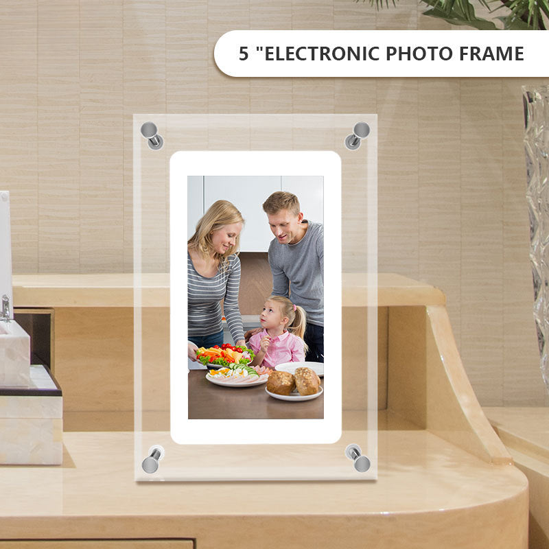 High Definition Acrylic Digital Player Video Image Electronic Photo Frame