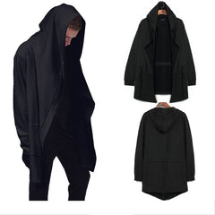 Trendy Unisex Mid Length Hooded Wizard Cape