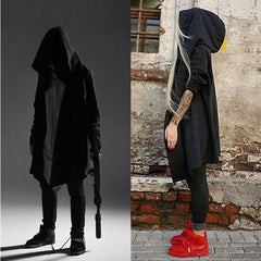 Trendy Unisex Mid Length Hooded Wizard Cape