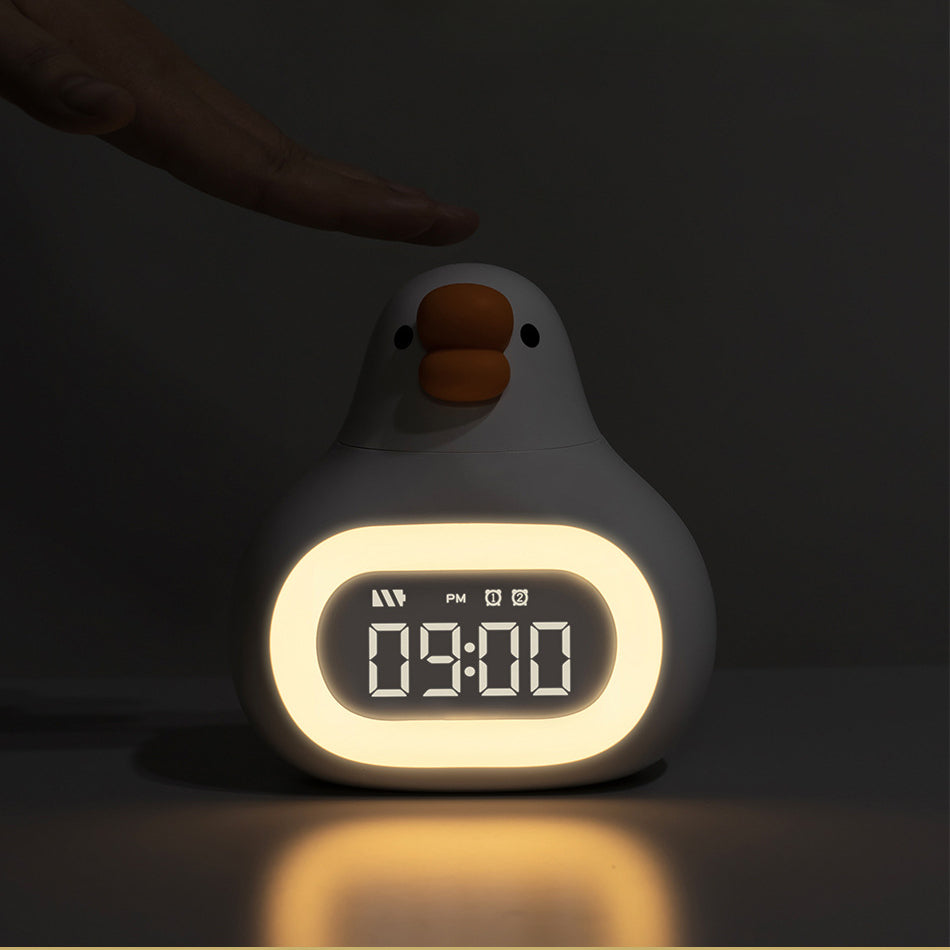 Fat Duck Alarm Clock Night Light