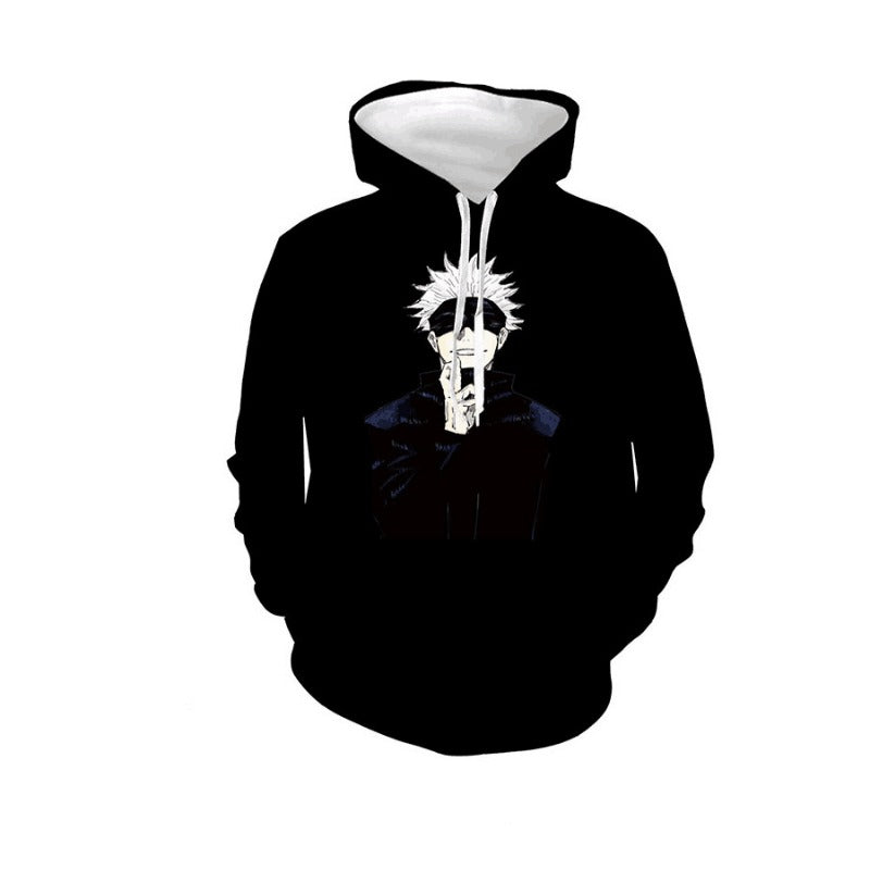 Unisex Anime Cosplay 3D Printed Sports Hoodie