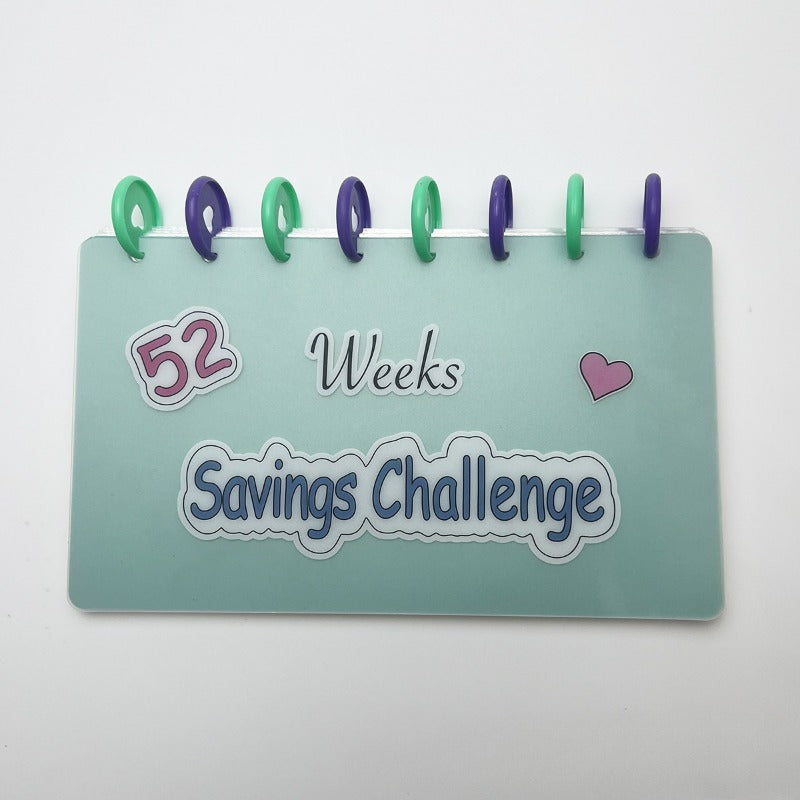 Savings Binder 52 Weeks Savings Challenge