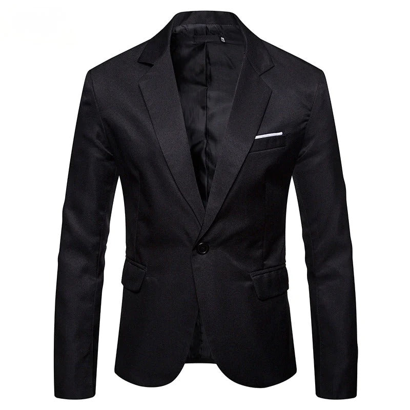 Men's Multi Color One Button Slim Fit Suit