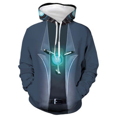 Unisex TV Character Cosplay Costume Digital Print Hoodie