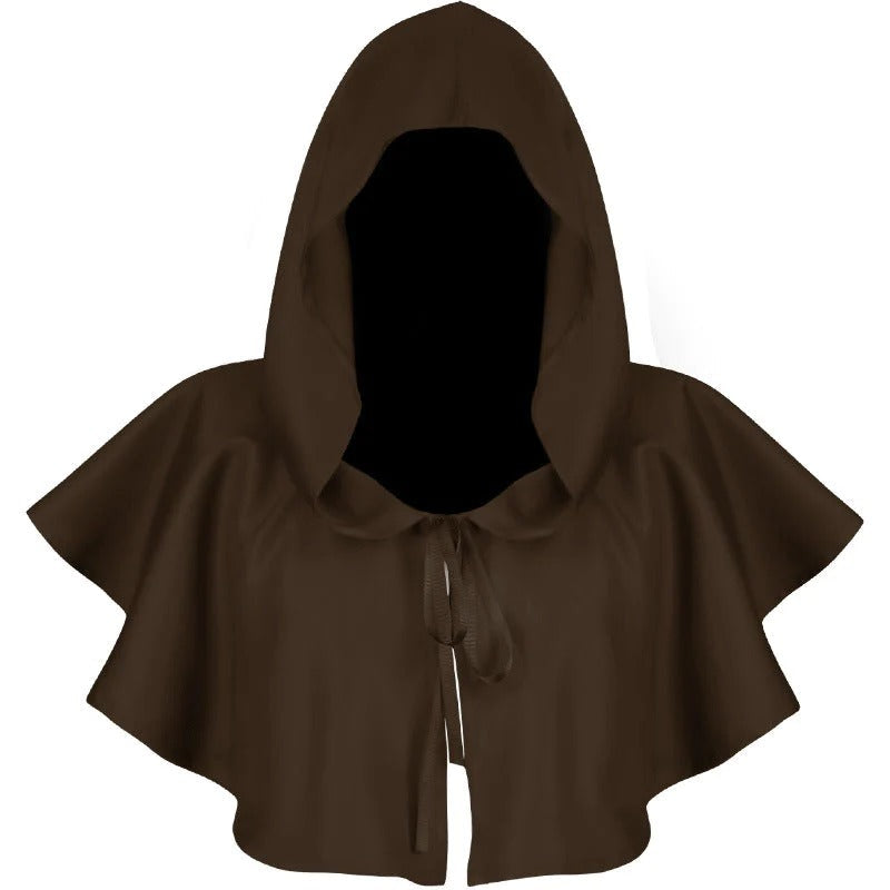 Medieval Reaper Hooded Cape Hat Adult Costume