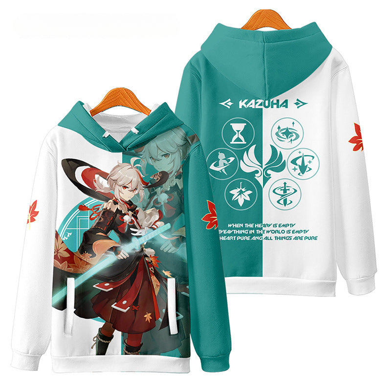 Unisex Game 3d Print Cosplay Pullover Hoodie