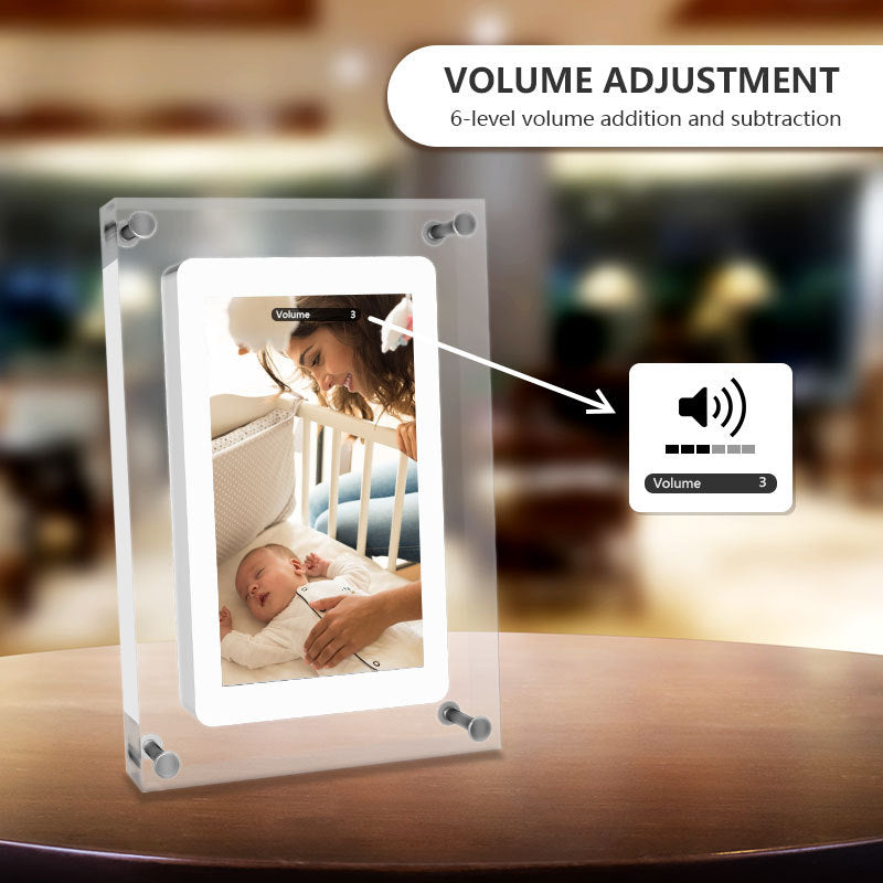 High Definition Acrylic Digital Player Video Image Electronic Photo Frame