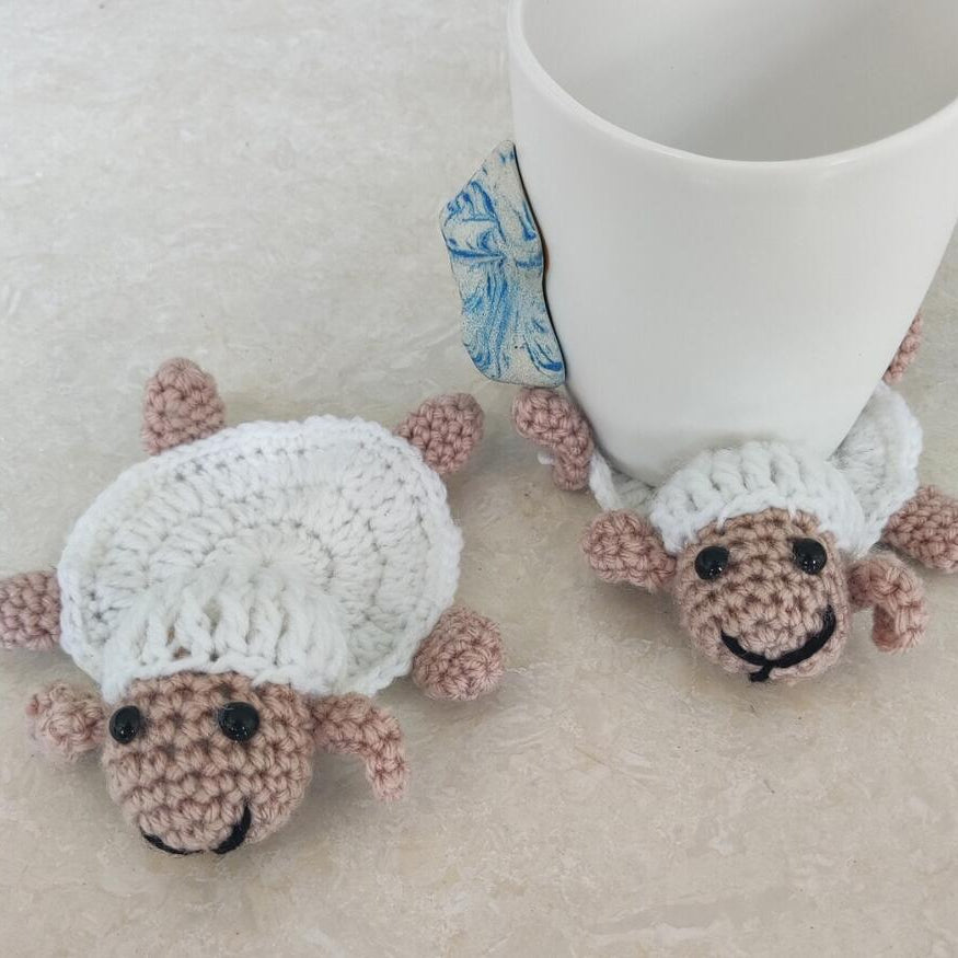 Turtle Insulation Pads Hand-knitted Mug Coaster