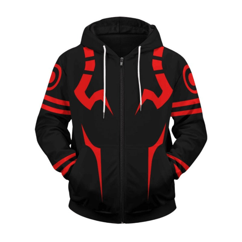 Unisex Anime Cosplay 3D Printed Sports Hoodie