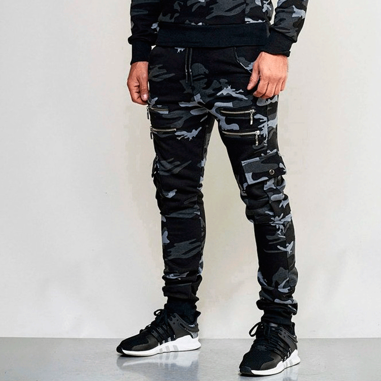 Men's Fitness Camouflage Running Sports Pants