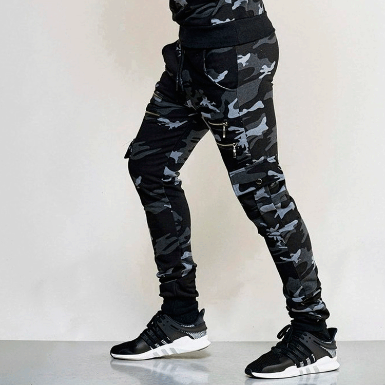 Men's Fitness Camouflage Running Sports Pants