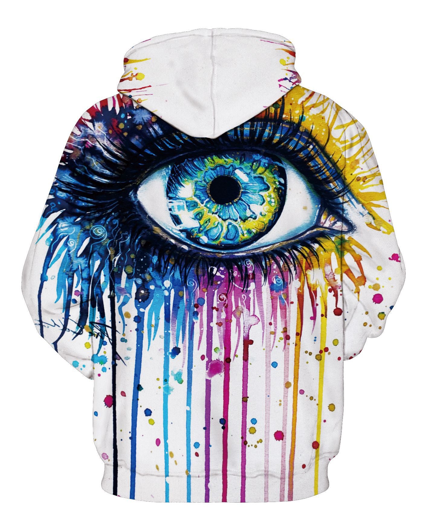 Unisex Oil Painting Digital Print Casual Hoodie