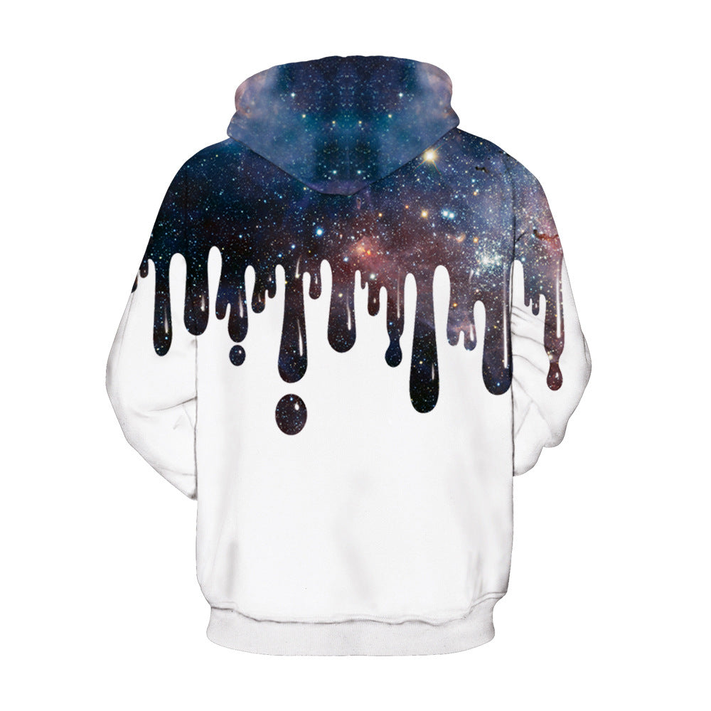 Trendy Unisex Starry Sky Art 3D Printed Hoodie