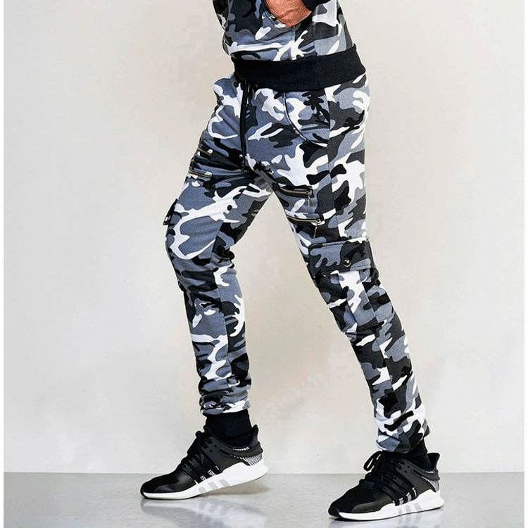 Men's Fitness Camouflage Running Sports Pants