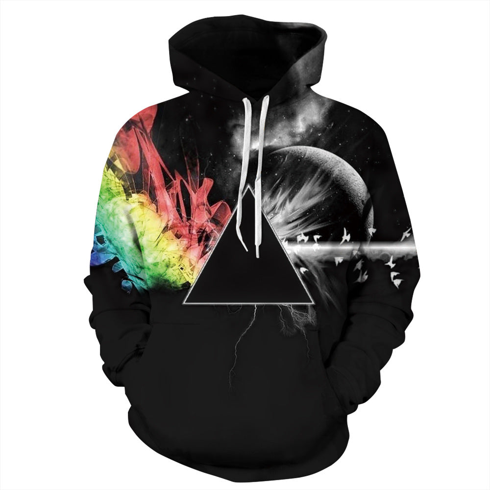 Trendy Unisex Starry Sky Art 3D Printed Hoodie