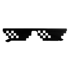 Funny Mosaic Black Sunglasses