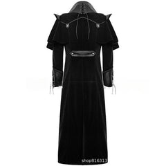 Gothic Men's Stage Performance Vampire Coat Costume