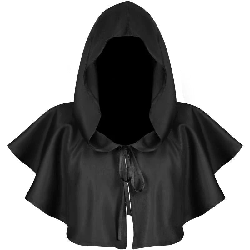 Medieval Reaper Hooded Cape Hat Adult Costume