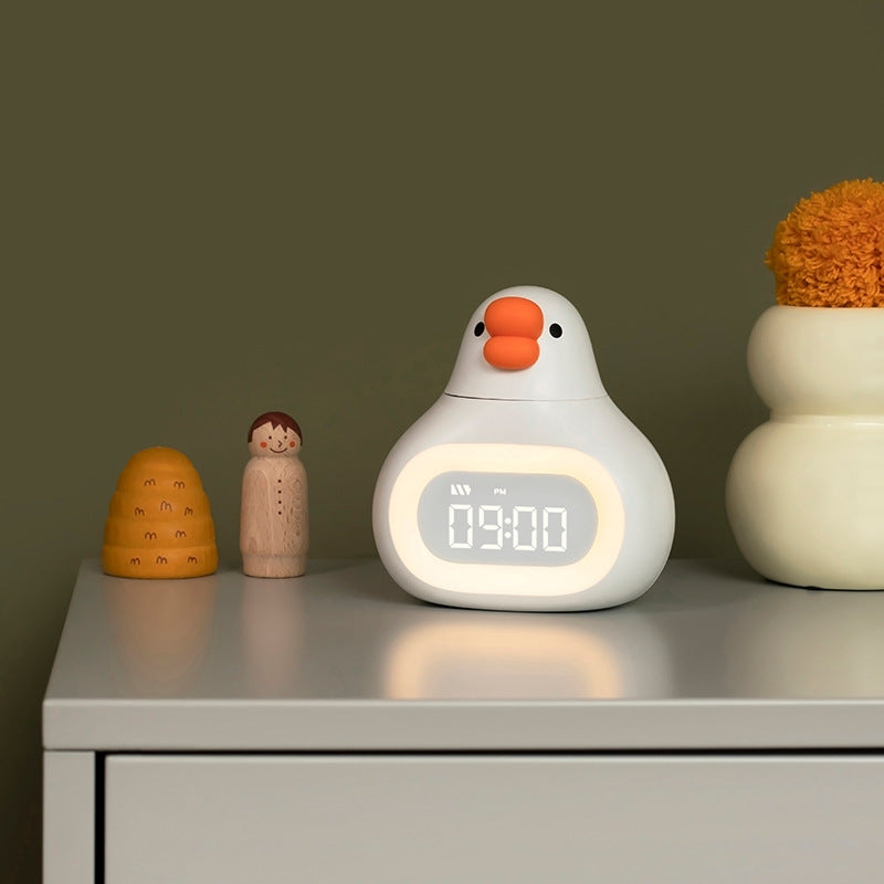 Fat Duck Alarm Clock Night Light