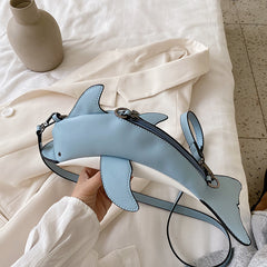 Cute Dolphin Shaped Shoulder Bag