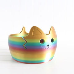 Cat Yarn Bowl for Knitters