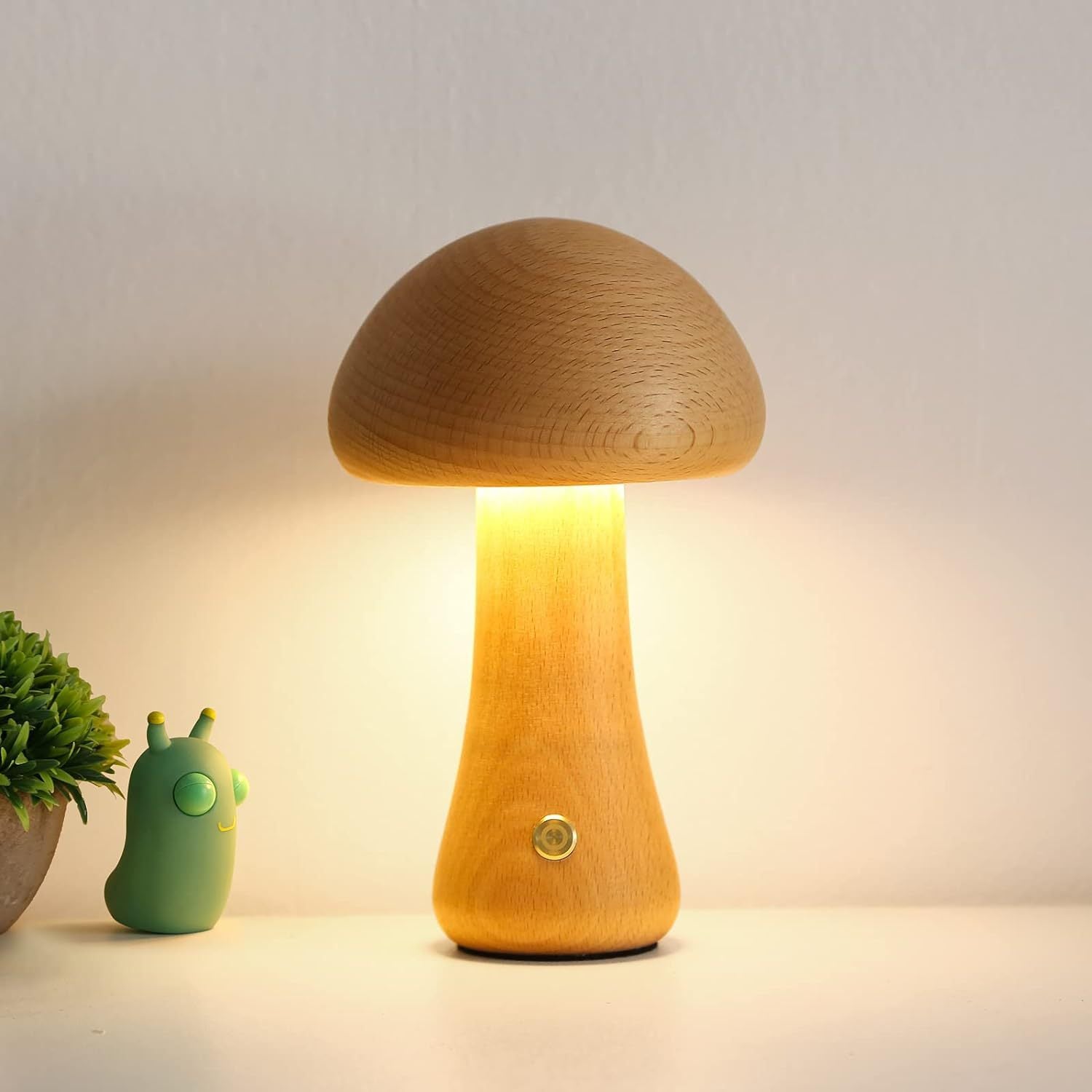 Cute Mushroom Lamp Rechargeable Portable Night Light