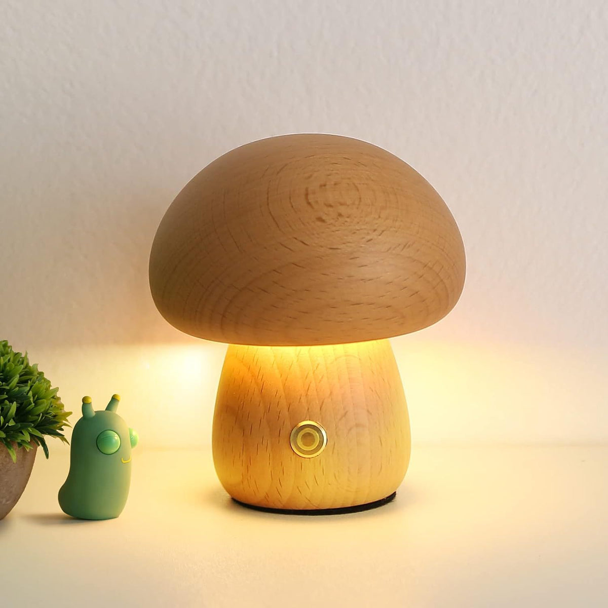 Cute Mushroom Lamp Rechargeable Portable Night Light