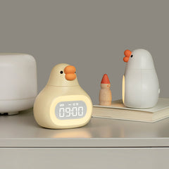 Fat Duck Alarm Clock Night Light