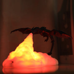 Unique Fire Dragon 3D Printed LED Night Lights Gifts