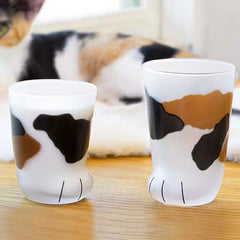 Creative Cartoon Cat Claw Glass Cup