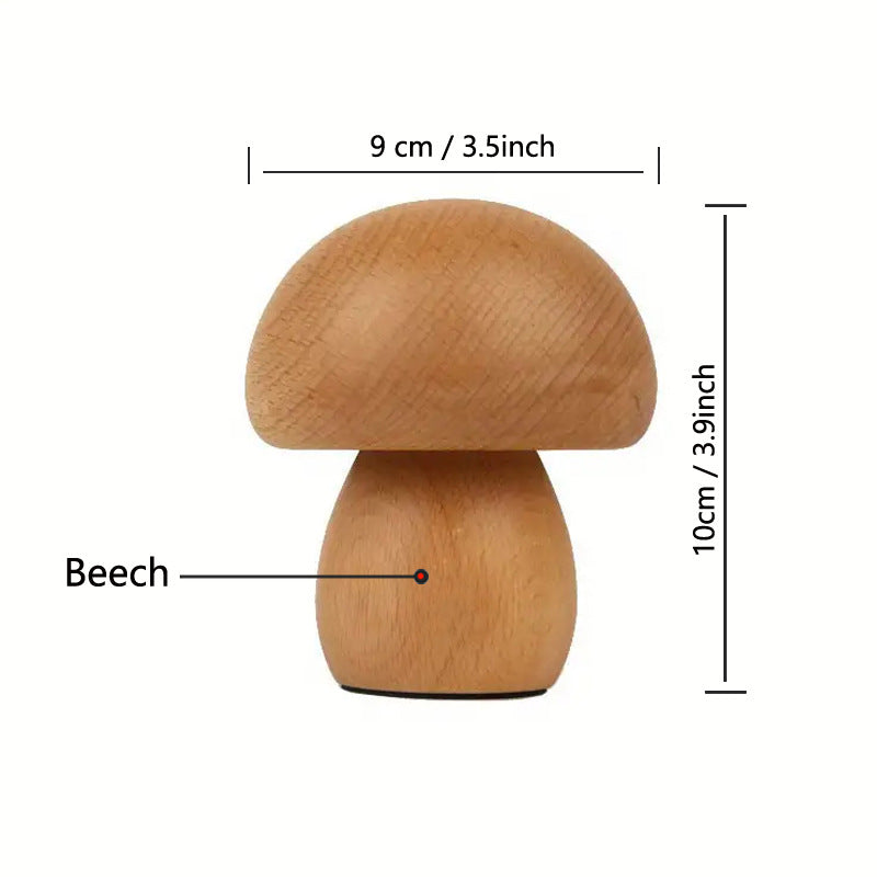 Cute Mushroom Lamp Rechargeable Portable Night Light